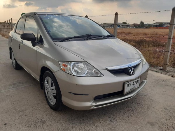 Honda City ZX ปี 2004 สีเงิน