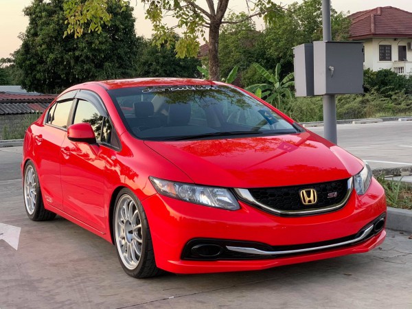 Honda Civic FB ปี 2013 สีแดง