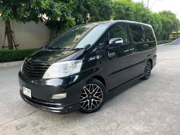 Toyota Alphard ปี 2007 สีดำ