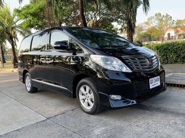 Toyota Alphard ปี 2009 สีดำ