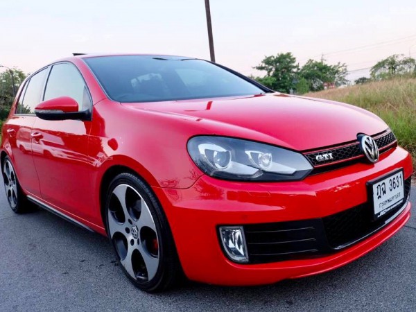 Volkswagen Golf MK6 ปี 2010 สีแดง