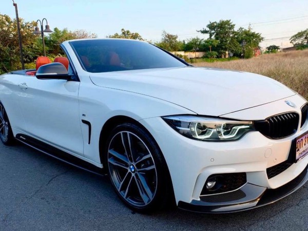 BMW 4 Series F33 430i ปี 2018 สีขาว