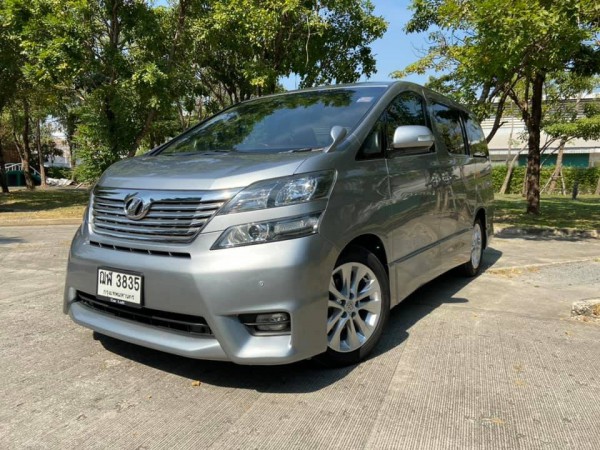 Toyota Vellfire ปี 2009 สีเทา