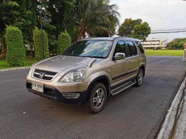 Honda CR-V ปี 2002 สีทอง