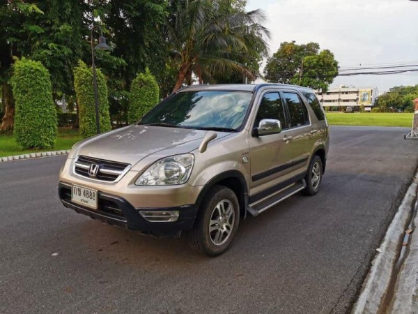 Honda CR-V ปี 2002 สีทอง