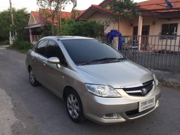 Honda City City ZX ปี 2007 สีเงิน