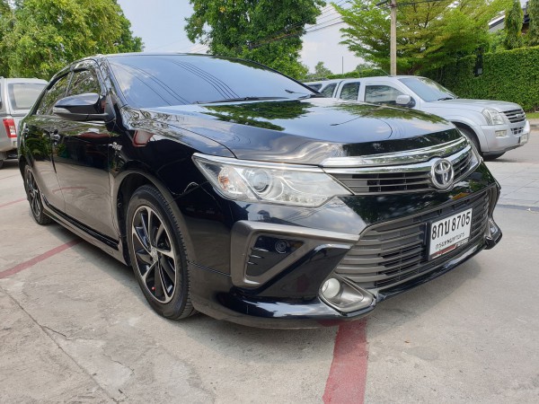 Toyota Camry (XV50) ไมเนอร์เชนจ์ ปี 2016 สีดำ