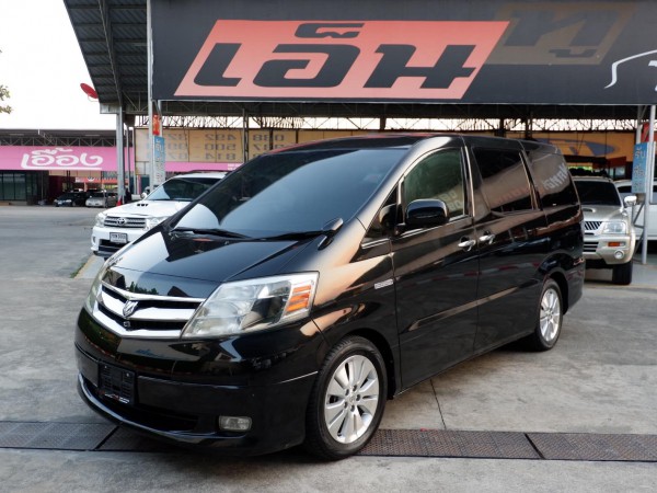 Toyota Alphard ปี 2007 สีดำ