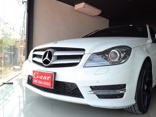 Mercedes-Benz C-Class C204 C180 ปี 2013 สีขาว