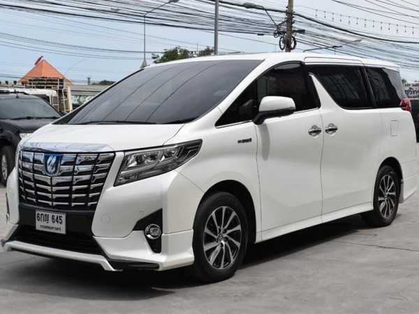 Toyota Alphard ปี 2016 สีขาว