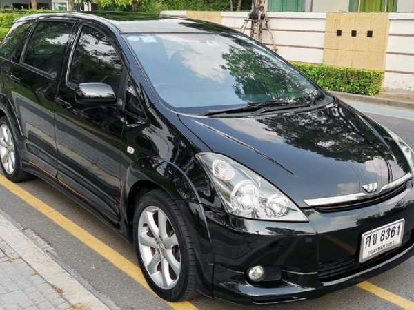 Toyota Wish ปี 2004 สีดำ