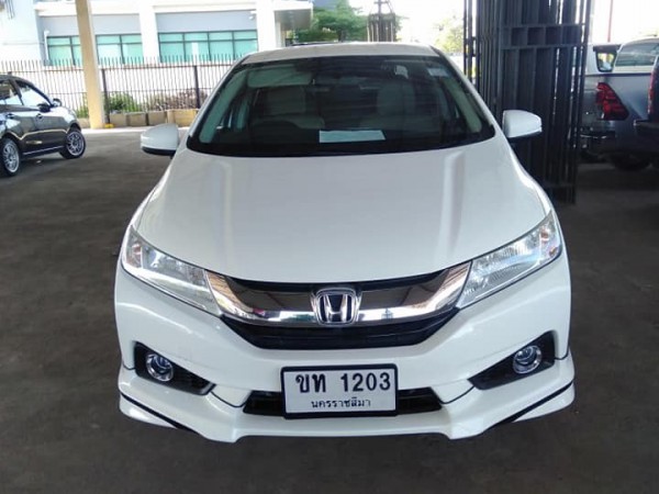 Honda City ปี 2014 สีเงิน