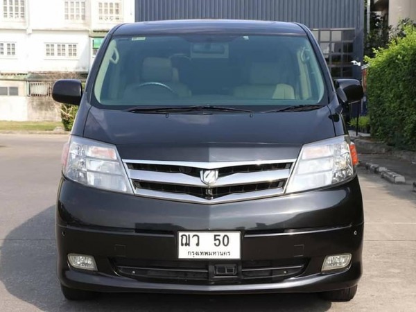 Toyota Alphard ปี 2006 สีดำ