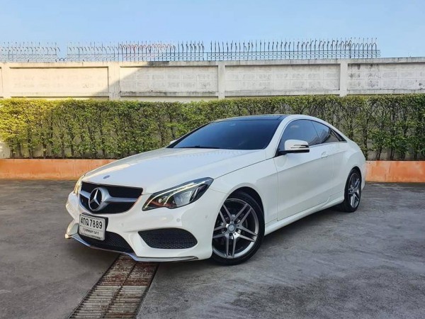 Mercedes-Benz E-Class C207 E200 ปี 2015 สีขาว