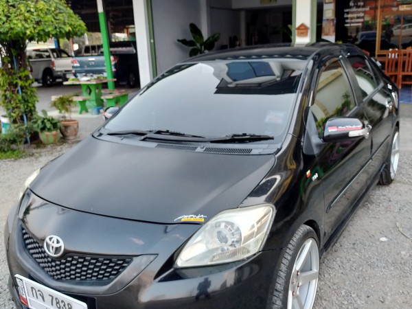 ขายรถบ้าน Toyota Vios ปี 2007 สีดำ