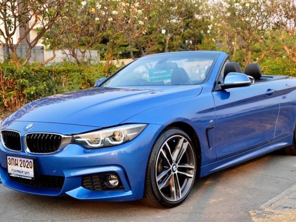 BMW 4 Series F33 430i ปี 2017 สีน้ำเงิน