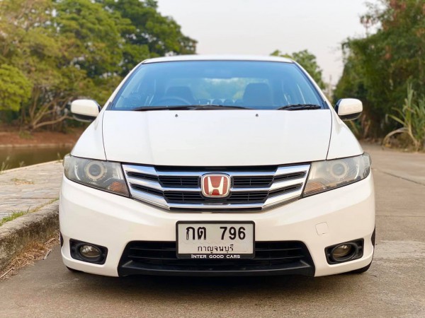 Honda City ปี 2012 สีขาว