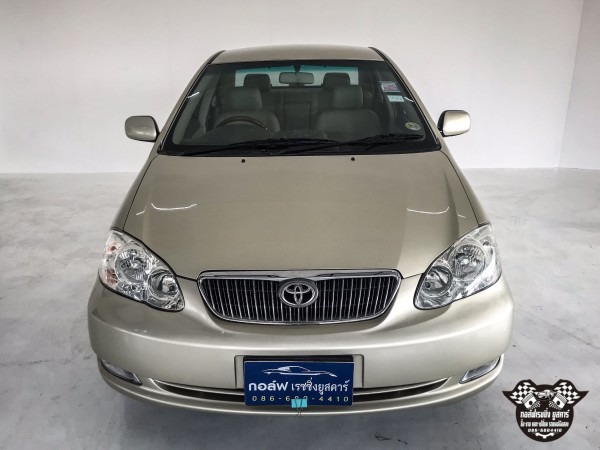 Toyota Corolla Altis (หน้าหมู/ตาถั่ว) ปี 2004 สีทอง