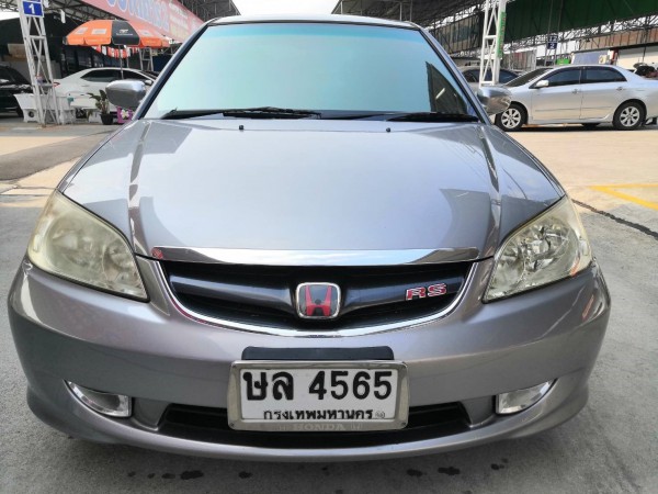 Honda Civic ES (Dimension) โฉม ตาเหยี่ยว ปี 2004 สีเทา