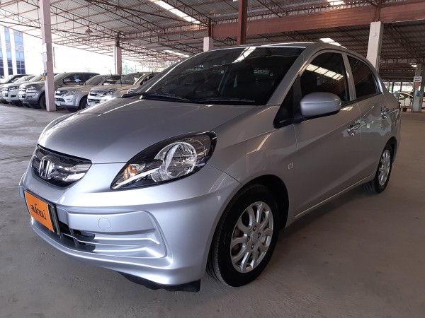 Honda Brio Amaze ปี 2013 สีเงิน