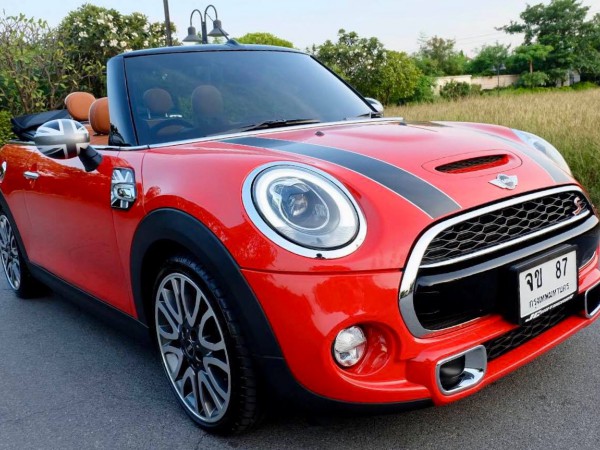 Mini Hatch (Cooper) Gen3 F57 (Convertible) ปี 2019 สีแดง