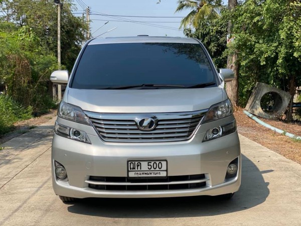 Toyota Vellfire ปี 2009 สีเทา