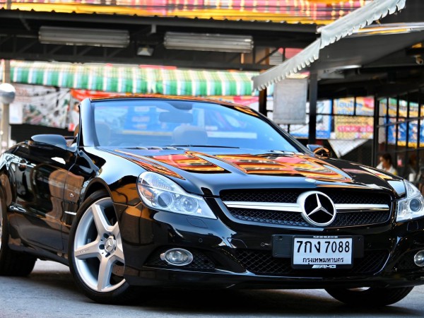 Mercedes-Benz SL-Class R230 ปี 2008 สีดำ