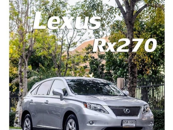 Lexus RX270 à¸›à¸µ 2012 à¸ªà¸µà¸”à¸³