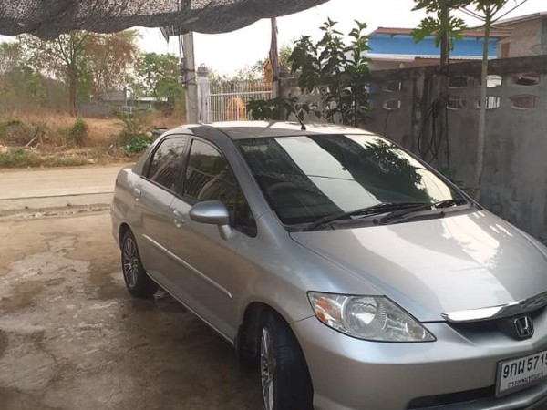 Honda City ZX ปี 2004 สีเงิน