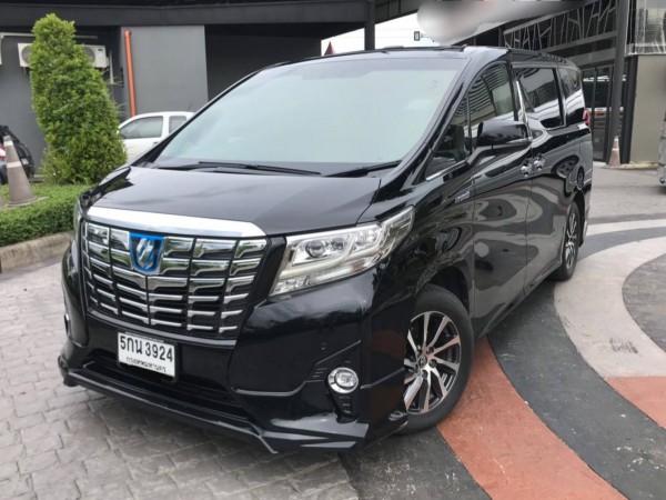 Toyota Alphard ปี 2016 สีดำ