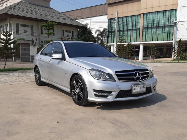 Mercedes-Benz C-Class W204 C200 ปี 2014 สีเงิน