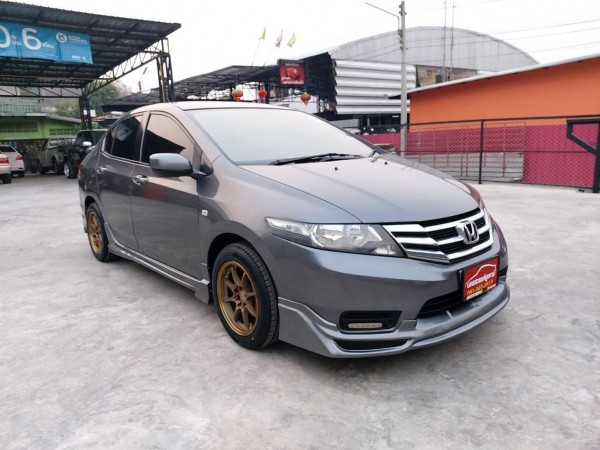 Honda City ปี 2012 สีเทา