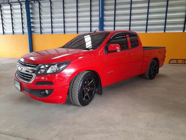 Chevrolet Colorado (ไมเนอร์เชนจ์) โฉมแคป ปี 2018 สีแดง