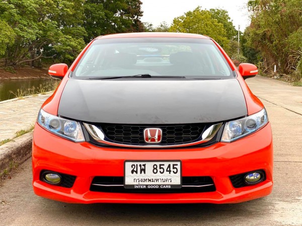 Honda Civic FB ปี 2012 สีส้ม