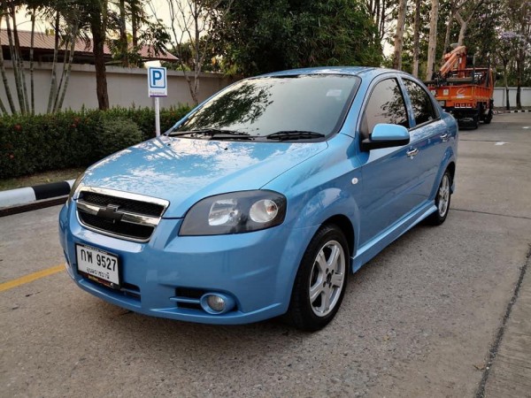 Chevrolet Aveo ปี 2008 สีฟ้า