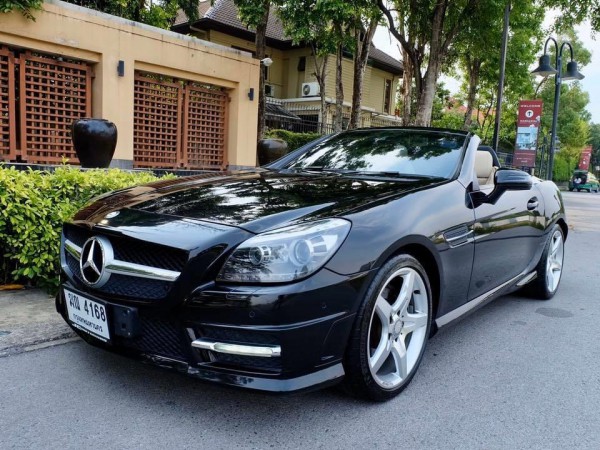 Mercedes-Benz SLK-Class R172 SLK200 ปี 2012 สีดำ