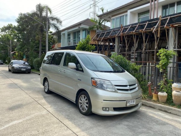 Toyota Alphard ปี 2006 สีทอง