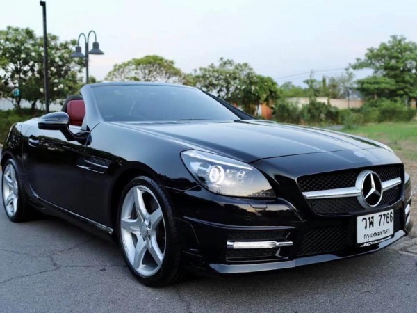 Mercedes-Benz SLK-Class R172 SLK200 ปี 2015 สีดำ