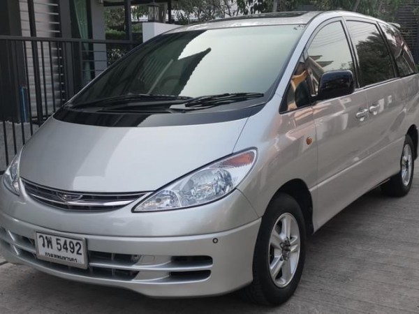 Toyota Estima ปี 2002 สีเงิน