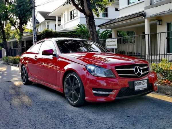 Mercedes-Benz C-Class C204 C180 ปี 2012 สีแดง