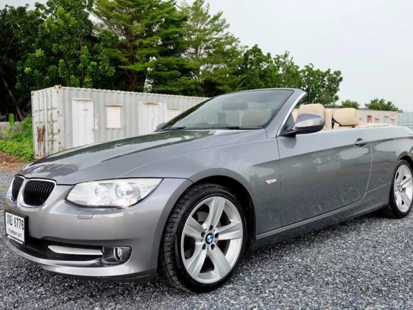 BMW 3 Series E93 320Ci (เปิดประทุน) ปี 2015 สีเทา