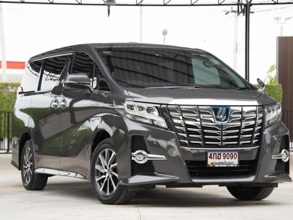 Toyota Alphard ปี 2015 สีเทา