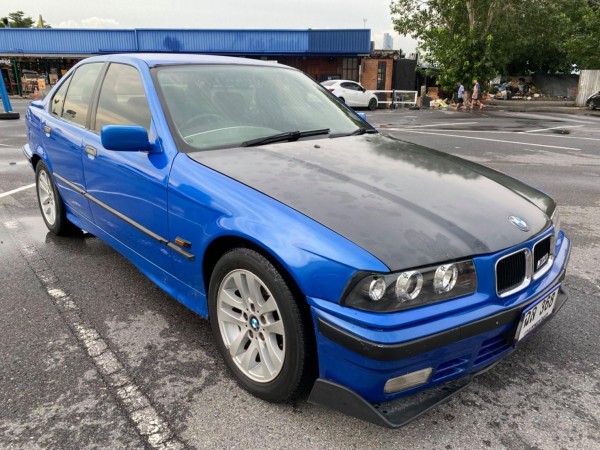 BMW 318i E36 นกแก้ว วาง1JZ รถขับดี พร้อมใช้งาน