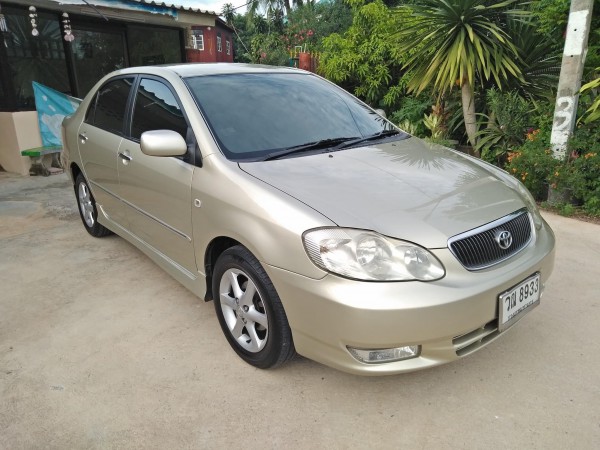 Toyota corolla altis 1.6E auto airbag abs. ปี 2002