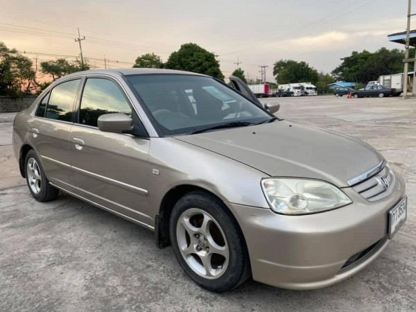 Honda Civic ES (Dimension) ปี 2002 สีทอง