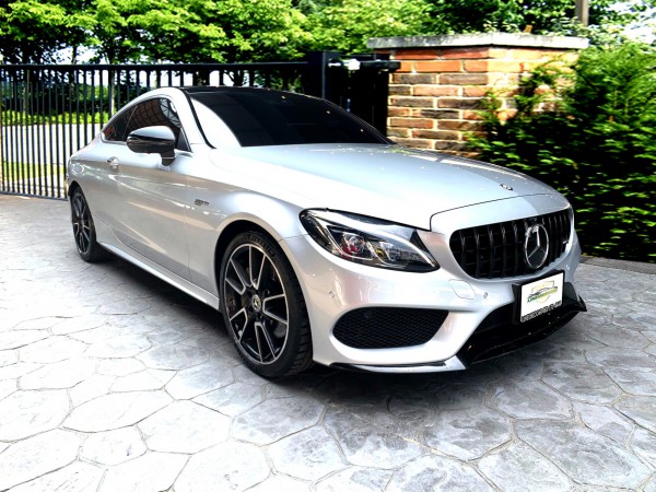 Mercedes Benz C250 Coupe AMG 2017 ไมล์ 42,xxx km หลังคาแก้ว Panoramic Glass Roof