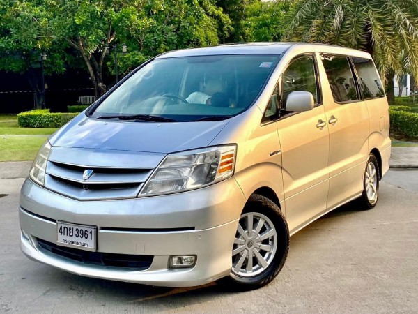 Toyota Alphard ATH-10 2.4 Hybrid E-Four ขับ4 เกียร์ Auto ปี 2005 สีเทา