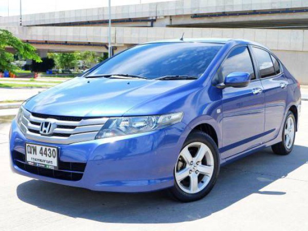 2009 Honda City สีฟ้า