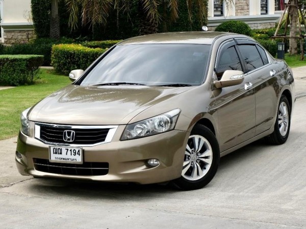 HONDA ACCORD 2.0 E i-VTEC ปี2008 สีทอง