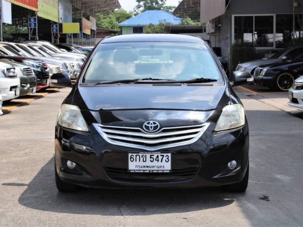 ออกรถ0บาท 2009 Toyota Vios 1.5 G Sedan AT สีดำ ออโต้